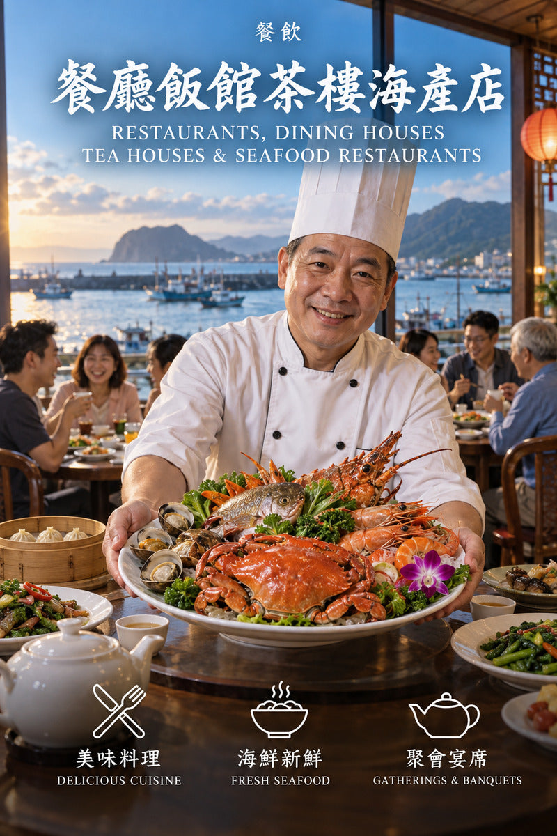 餐飲-餐廳飯館茶樓海產店|臺灣工商網