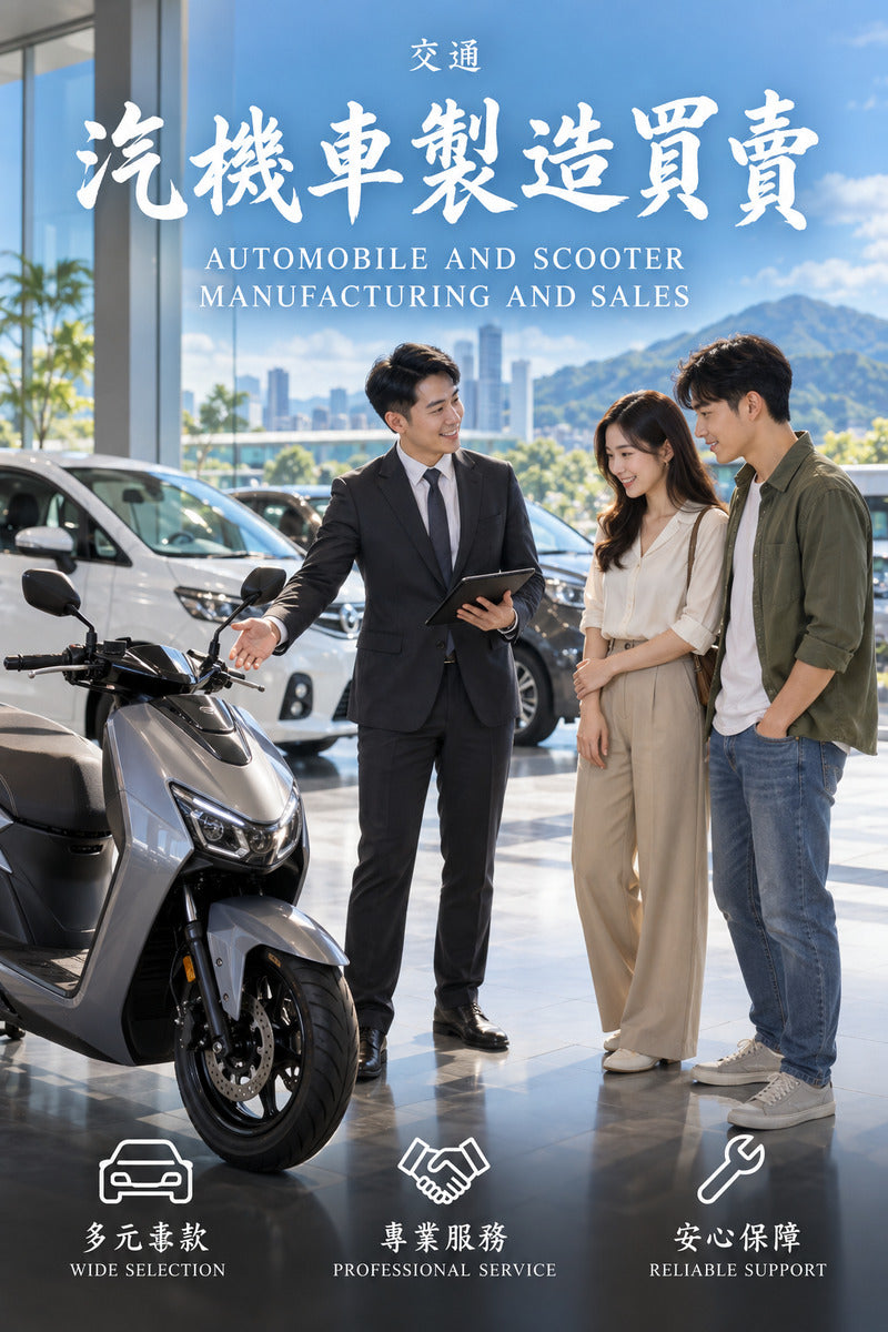 交通-汽機車製造買賣｜臺灣工商網