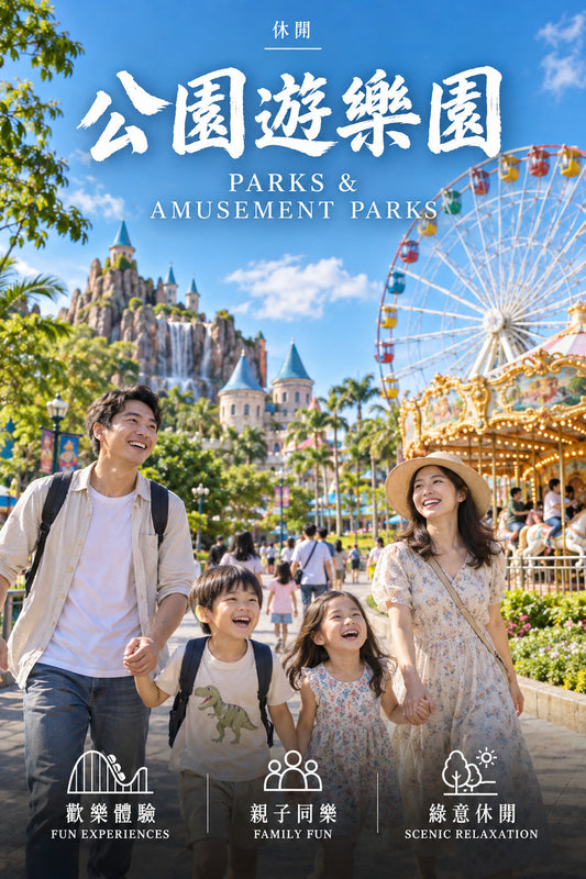 休閒-公園遊樂園｜臺灣工商網