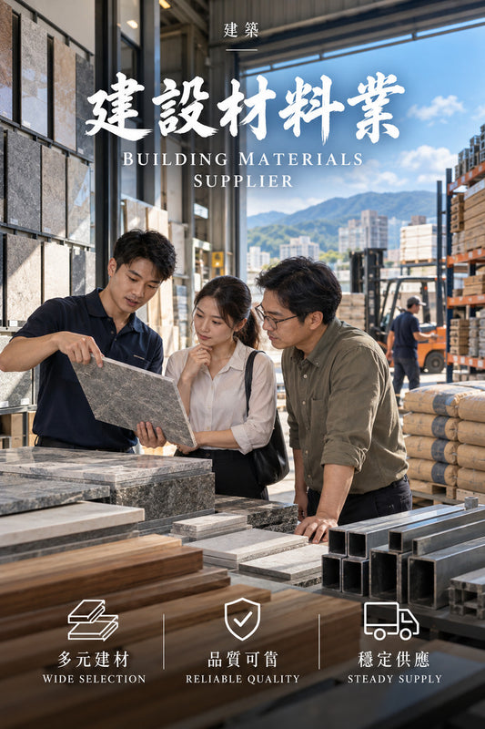 建築-建設材料業｜臺灣工商網