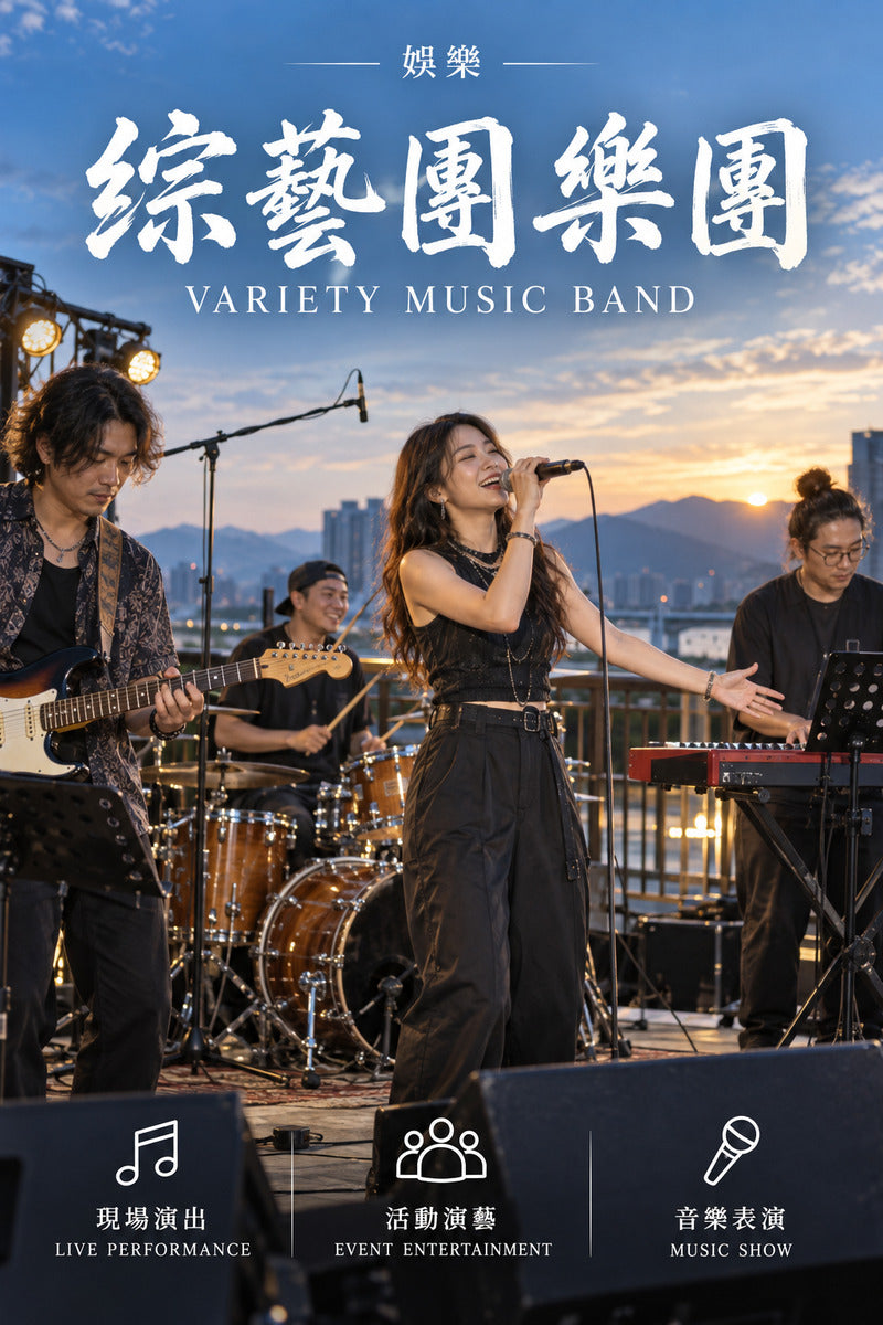 娛樂-綜藝團樂團｜臺灣工商網